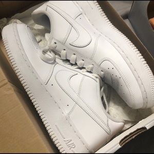 White Air Force Ones